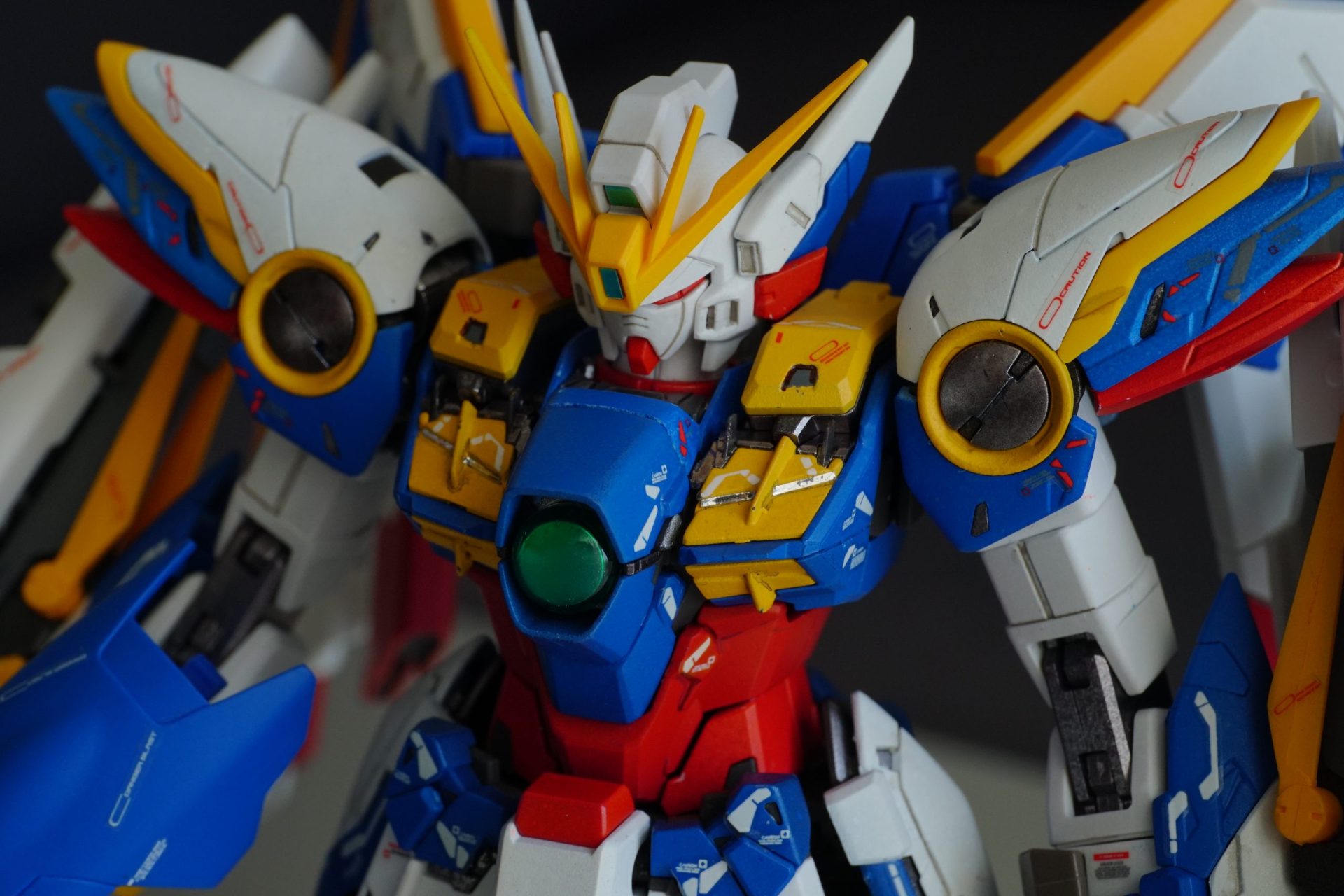 MG ウイングガンダムゼロEW Ver.Ka をミキシングでウイングガンダム EW