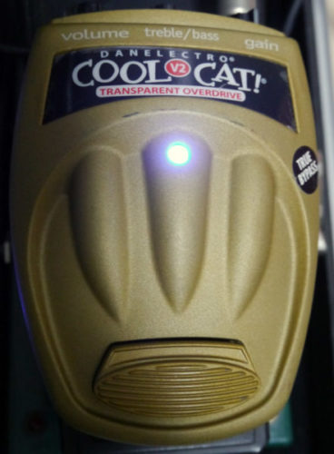 Danelectro COOL CAT V2 Transparent Overdrive - mononofu-gear⚙