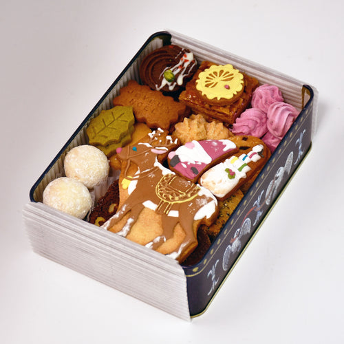 クリスマス2025・数量限定 クッキー缶】聖夜にサンタがやってくる ［大