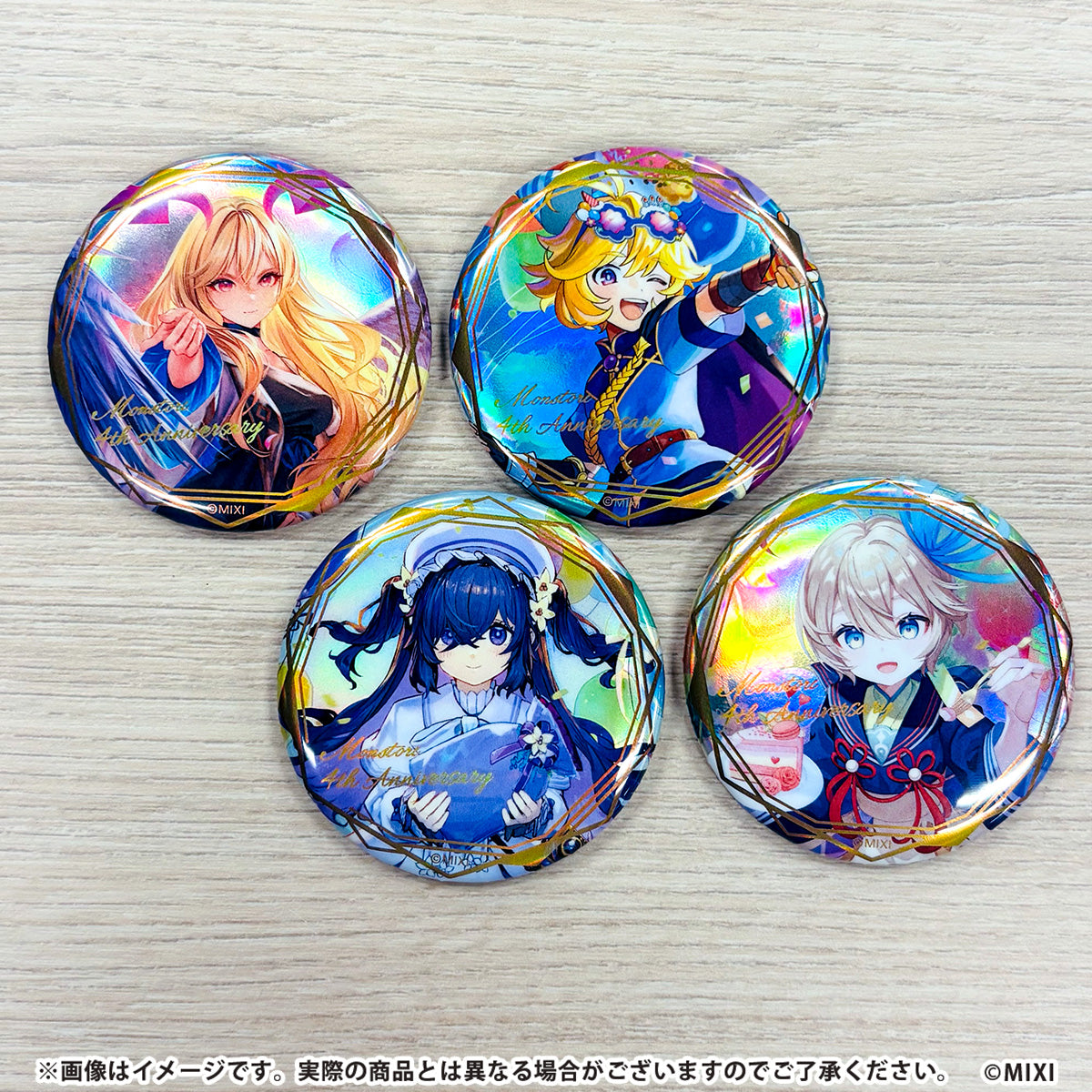 モンストア ANNIVERSARY 缶バッジ テセウス(バストアップ)｜モンスター