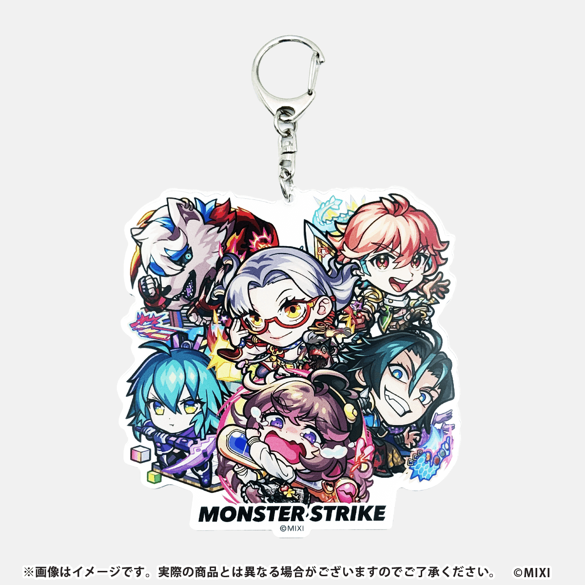 モンスターストライク 集合アクリルキーホルダー 〜超爆轟黎