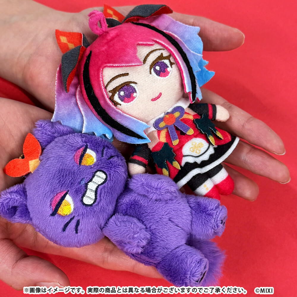 モンスターストライク ペアぬいぐるみキーホルダー ラプラス