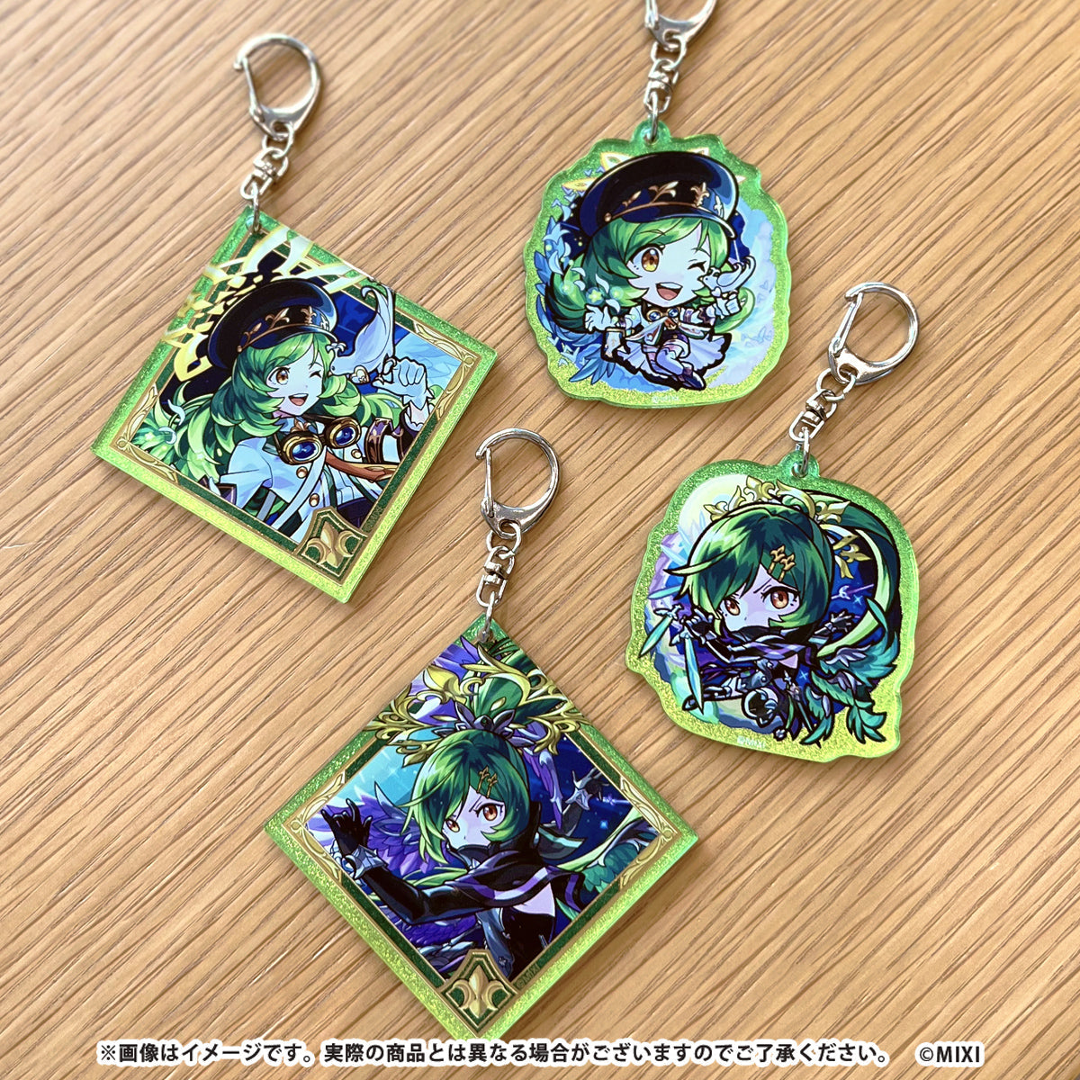 モンスターストライク メタリックアクリルキーホルダー 天啓を授けし