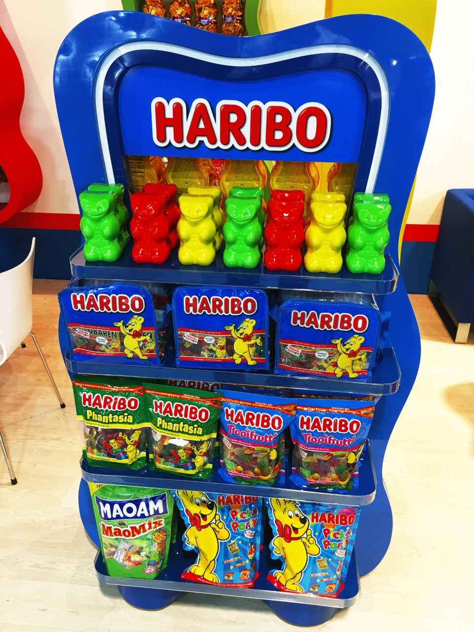 Haribo revamps travel retail identity with new-look display units