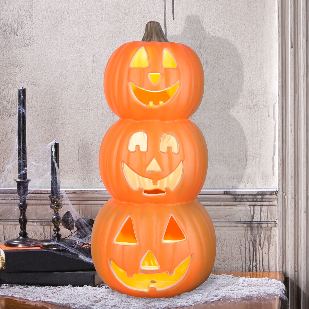 Haunted Living 18.11-in Tabletop Lighted Jack-o-lantern Door