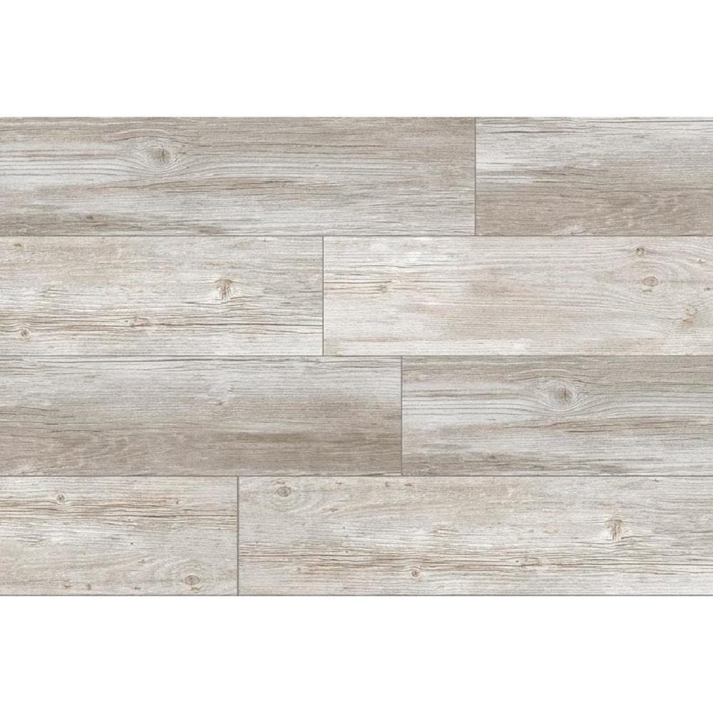 Style Selections (Sample) Woods Vintage Gray 6-in x 6-in Porcelain