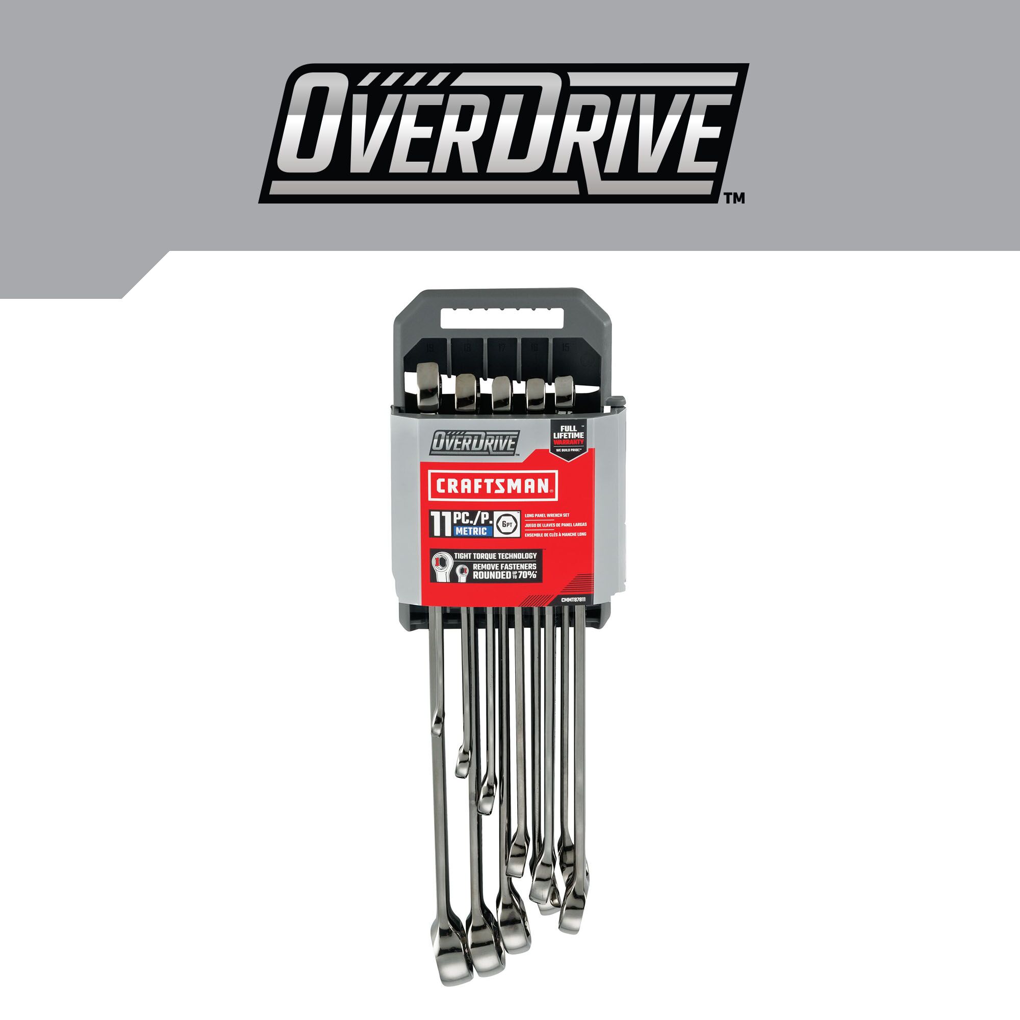 CRAFTSMAN OVERDRIVE 11-Piece Set 6-point Metric Standard