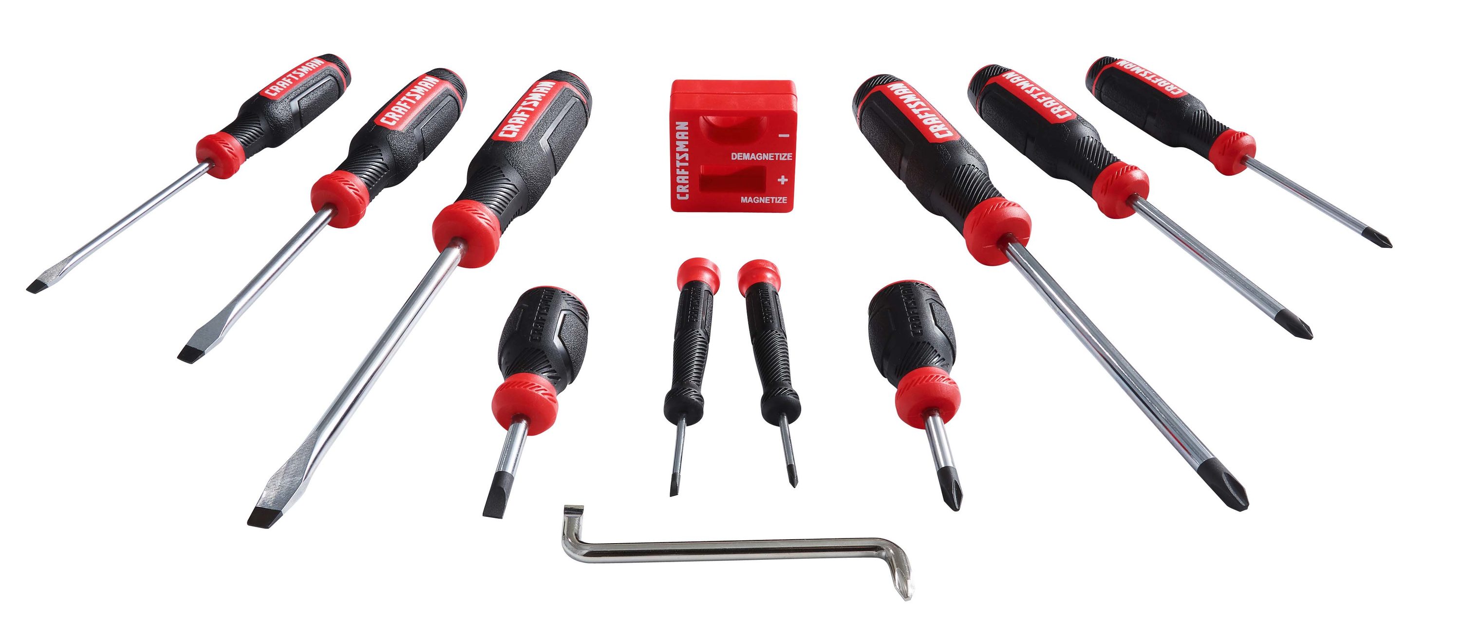 CRAFTSMAN 12-Piece Variety Pack Screwdriver Set CMHT65071 at Lowes.com