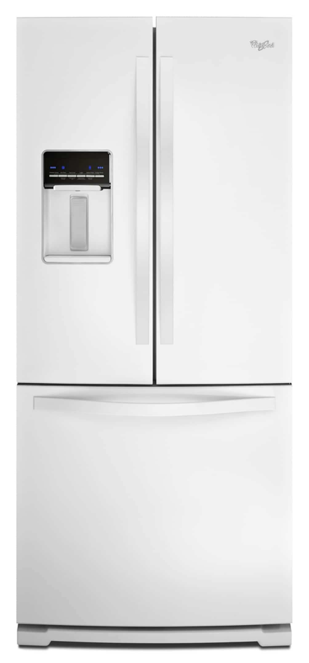 Whirlpool 19.7-cu ft French Door Refrigerator with Ice Maker and