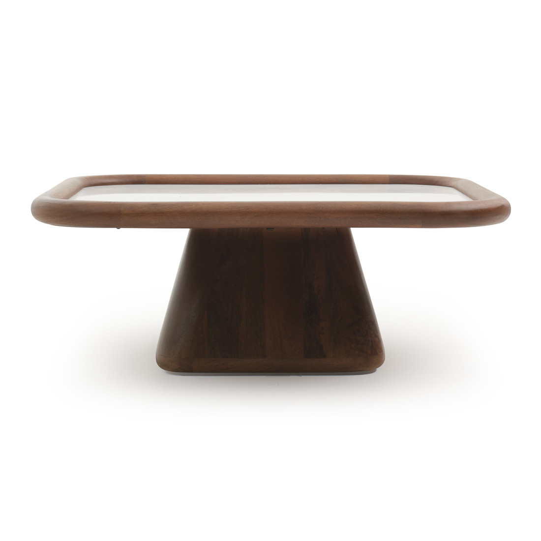 Dark Brown Wood coffee table - NESTA | Mobilia Canada