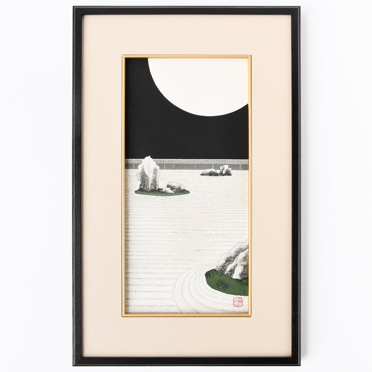 木版画 加藤晃秀 輝 額装入 | 京都の伝統工芸品の通販サイト – MOCAD