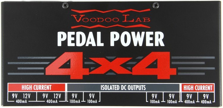 Voodoo Lab Pedal Power 4x4 - Pedal on ModularGrid