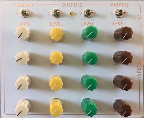 Pladask Elektrisk Matrise - Pedal on ModularGrid