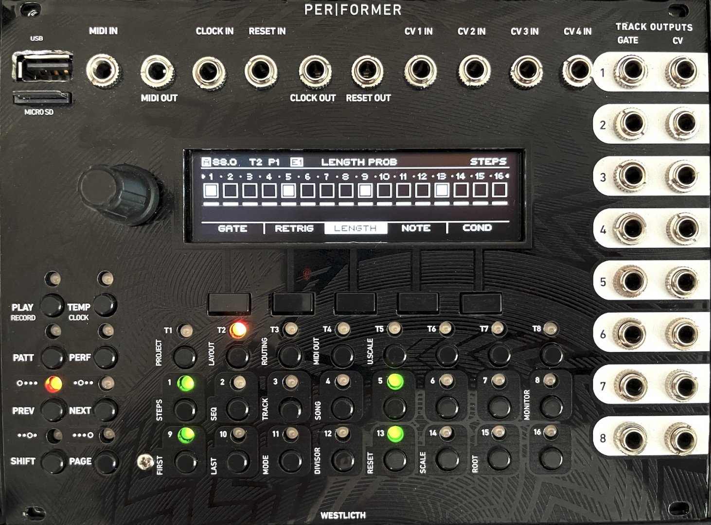 Westlicht PER|FORMER - Eurorack Module on ModularGrid
