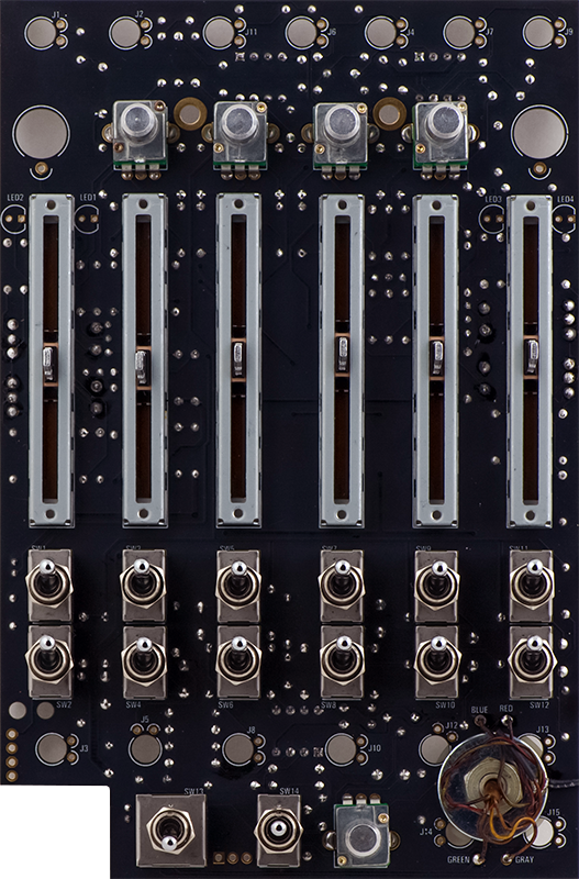 ModularSynthesis - Buchla 207 Mixer/Preamp