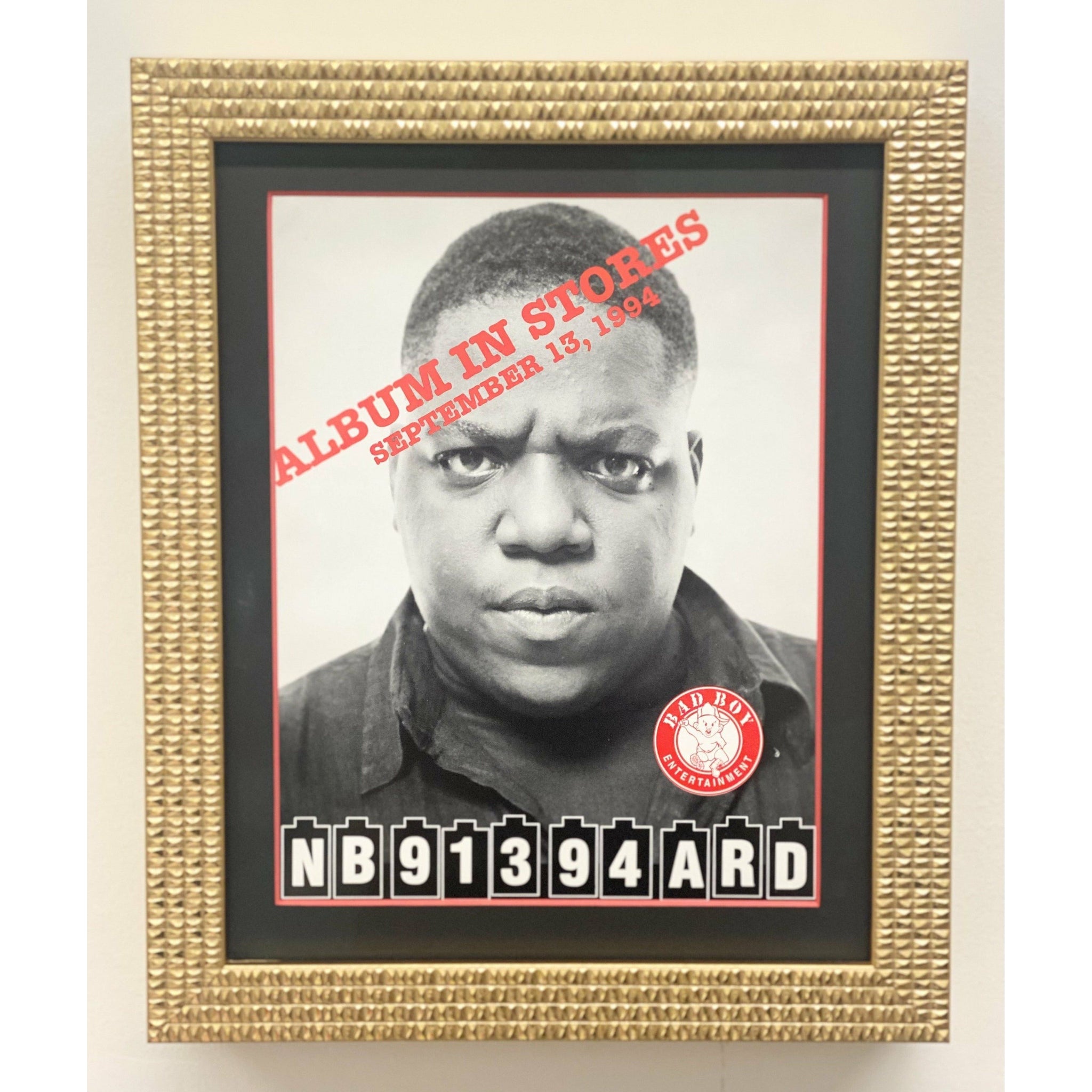 Notorious BIG - Ready To Die Mini Promo Poster Biggie – MODCLAIR