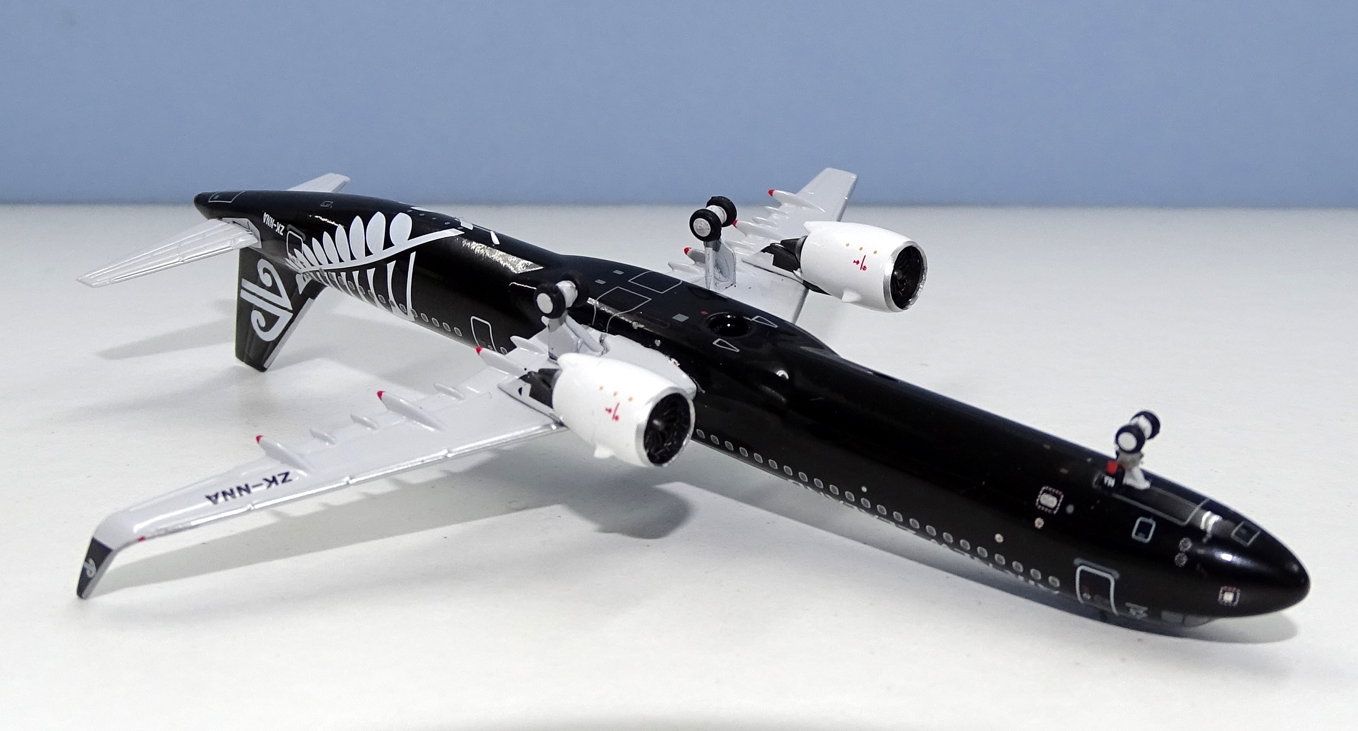 All Black: Air New Zealand Airbus A321-271NX by Panda Models
