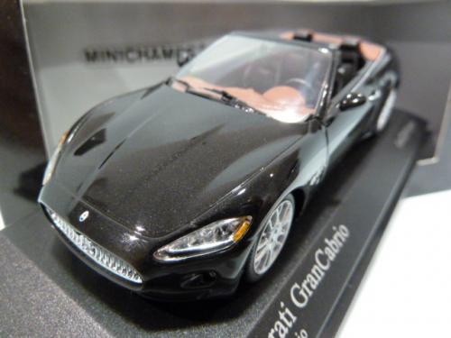 Maserati GranCabrio Black Metallic 1:43 400123930 MINICHAMPS