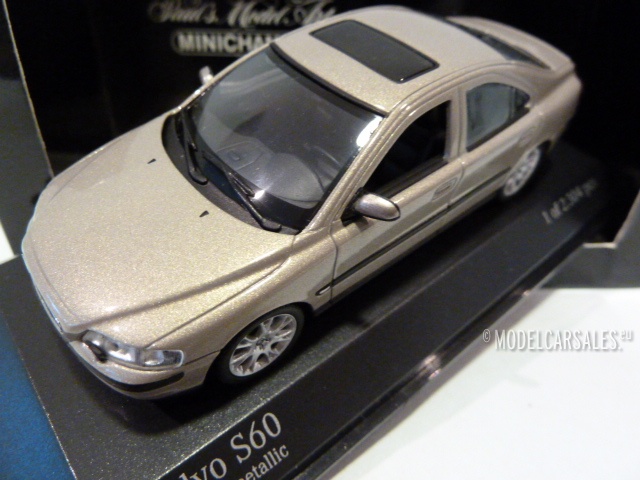 Volvo S60 Gold Metallic 1:43 430171261 MINICHAMPS diecast model