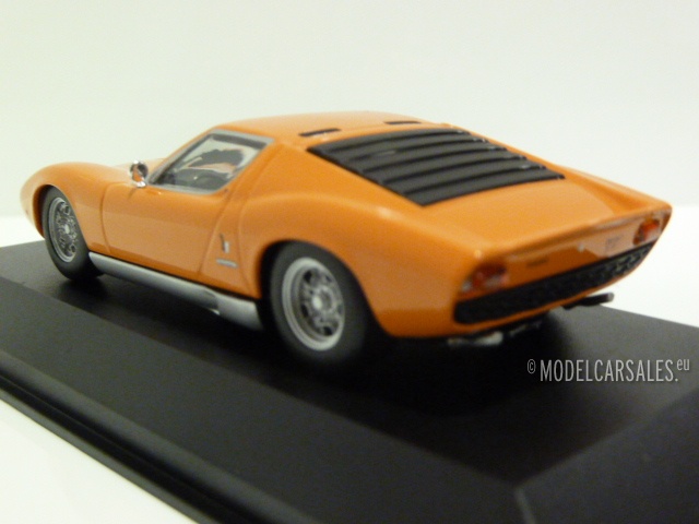 Lamborghini Miura Orange 1:43 940103001 MAXICHAMPS diecast model