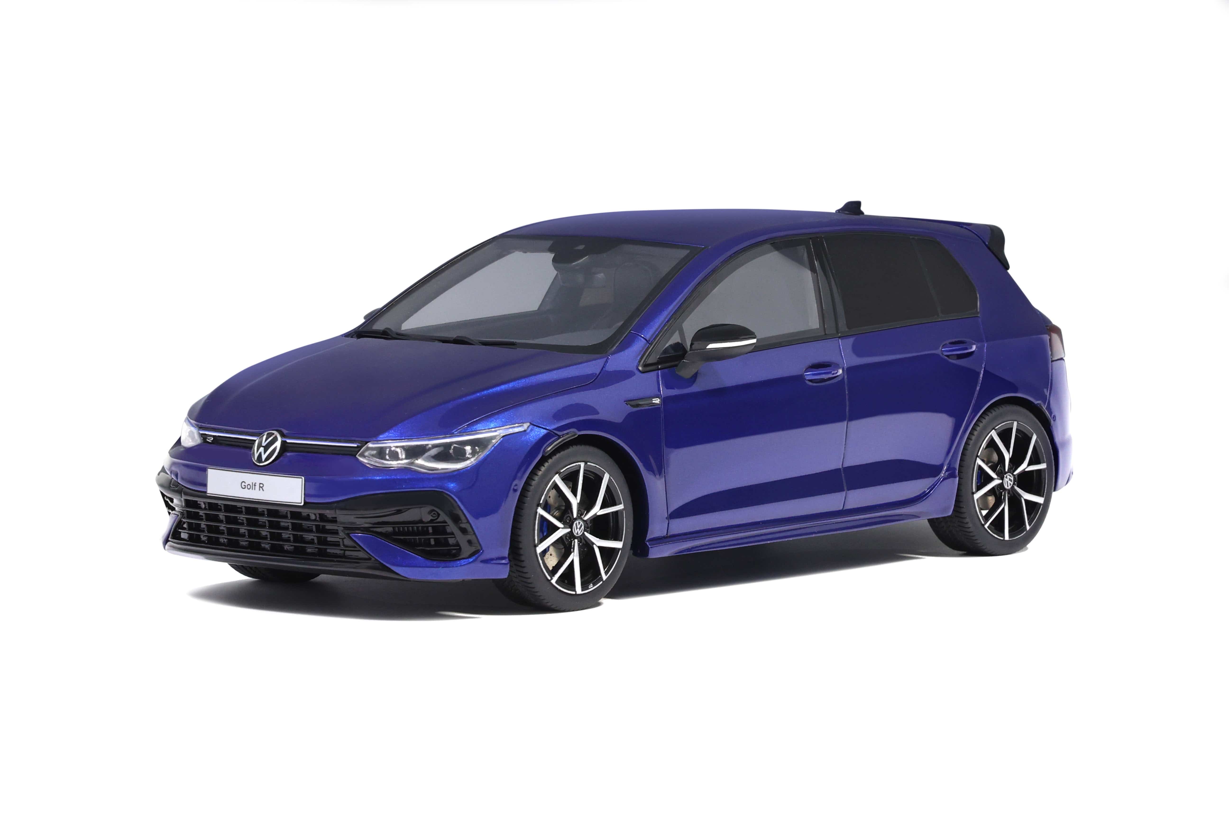 OttOmobile - Volkswagen Golf R (MK8) 3 Doors (Lapiz Blue) 1:18 Scale M