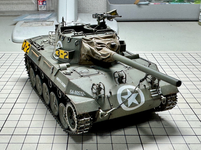 タミヤ・アメリカ駆逐戦車M18ヘルキャット1/35の製作記4【完成
