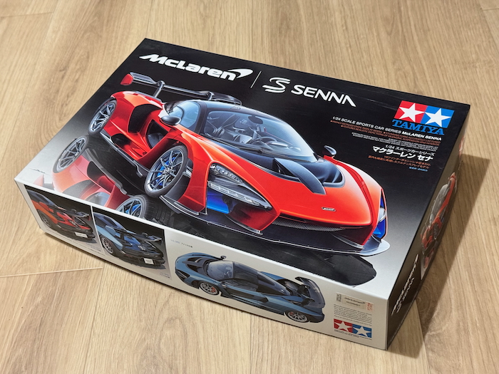 タミヤ・マクラーレン セナ1/24の製作記1【ボディ（外装）の塗装