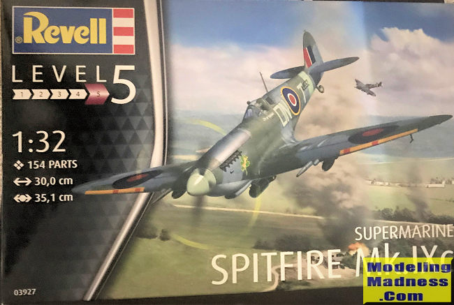 Revell 1/32 Spitfire IXc, previewed by Donald Zhou