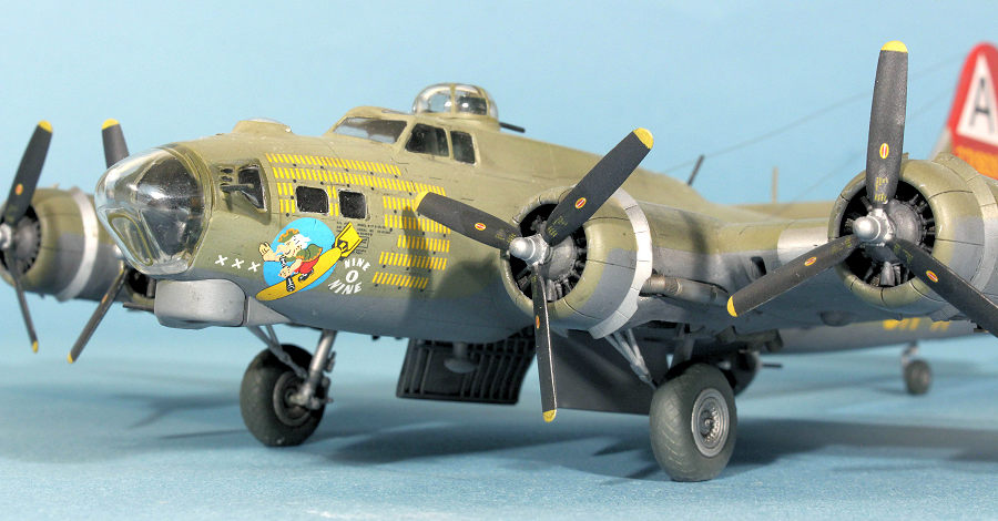 Revell 1/72 B-17G Flying Fortress, by Lee Kolosna