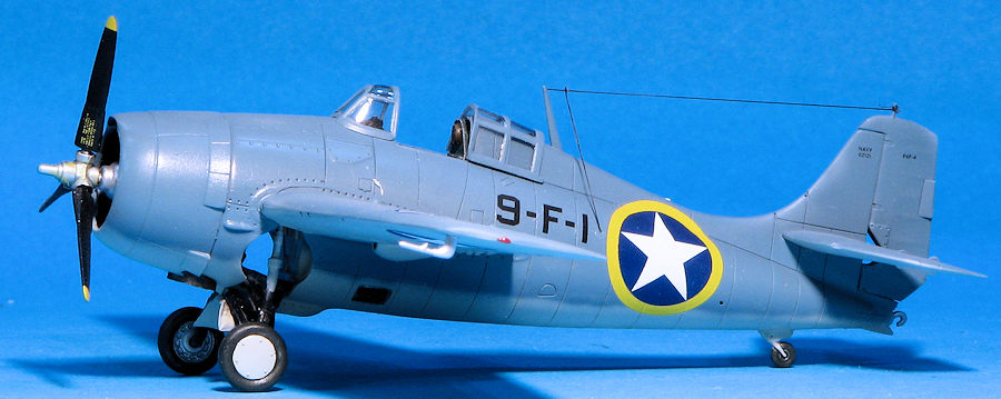 Airfix 1/72 F4F-4 Wildcat, by Scott Van Aken