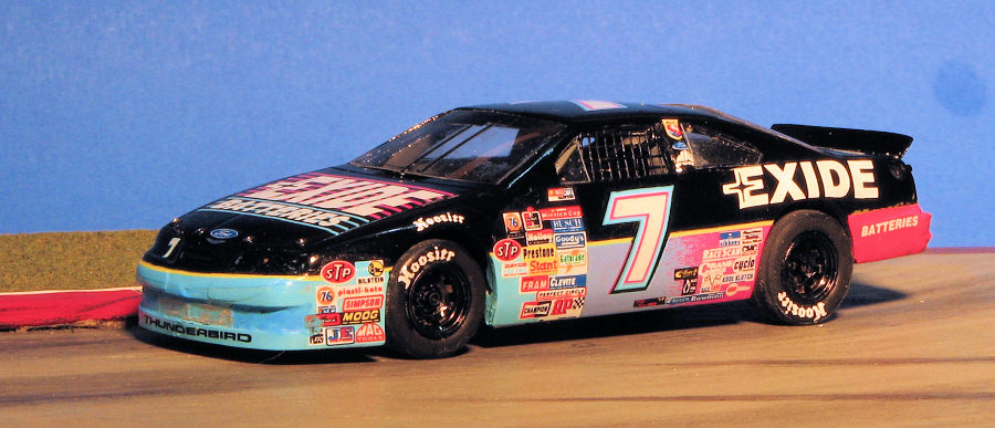 Starter 1/43 1994 Exide Ford Thunderbird, by Scott Van Aken