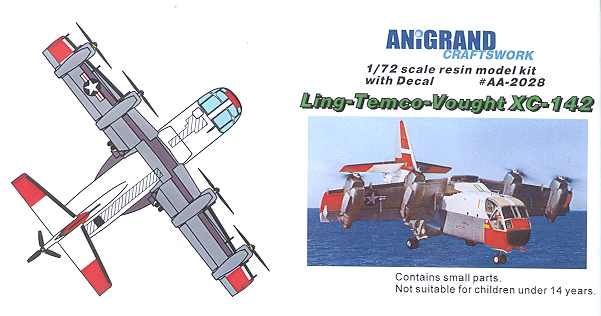 Anigrand Craftworks 1/72 XC-142, previewed by Scott Van Aken