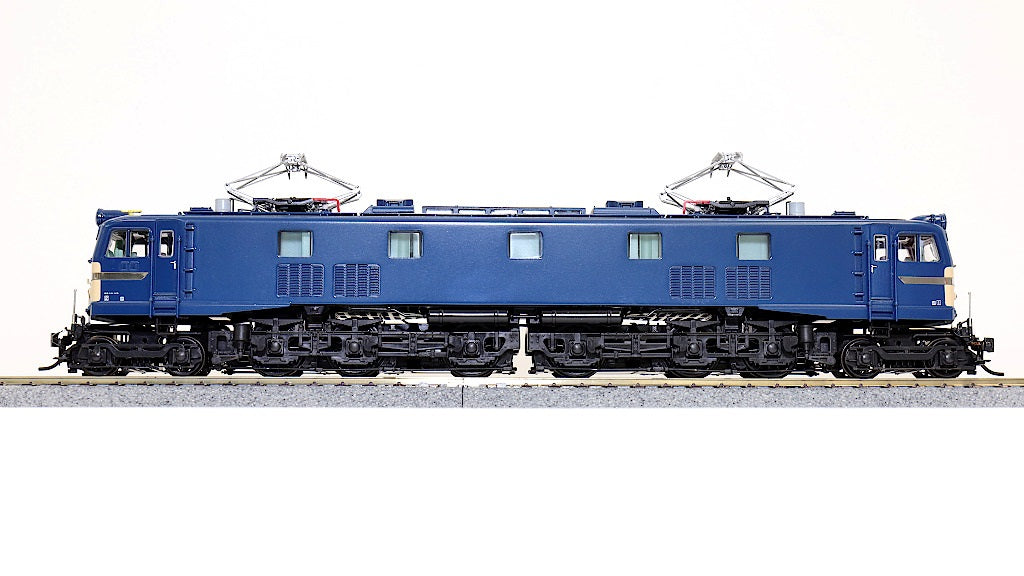天賞堂 [72024] EF58形電気機関車 大窓 青/クリーム P型 ビニロック