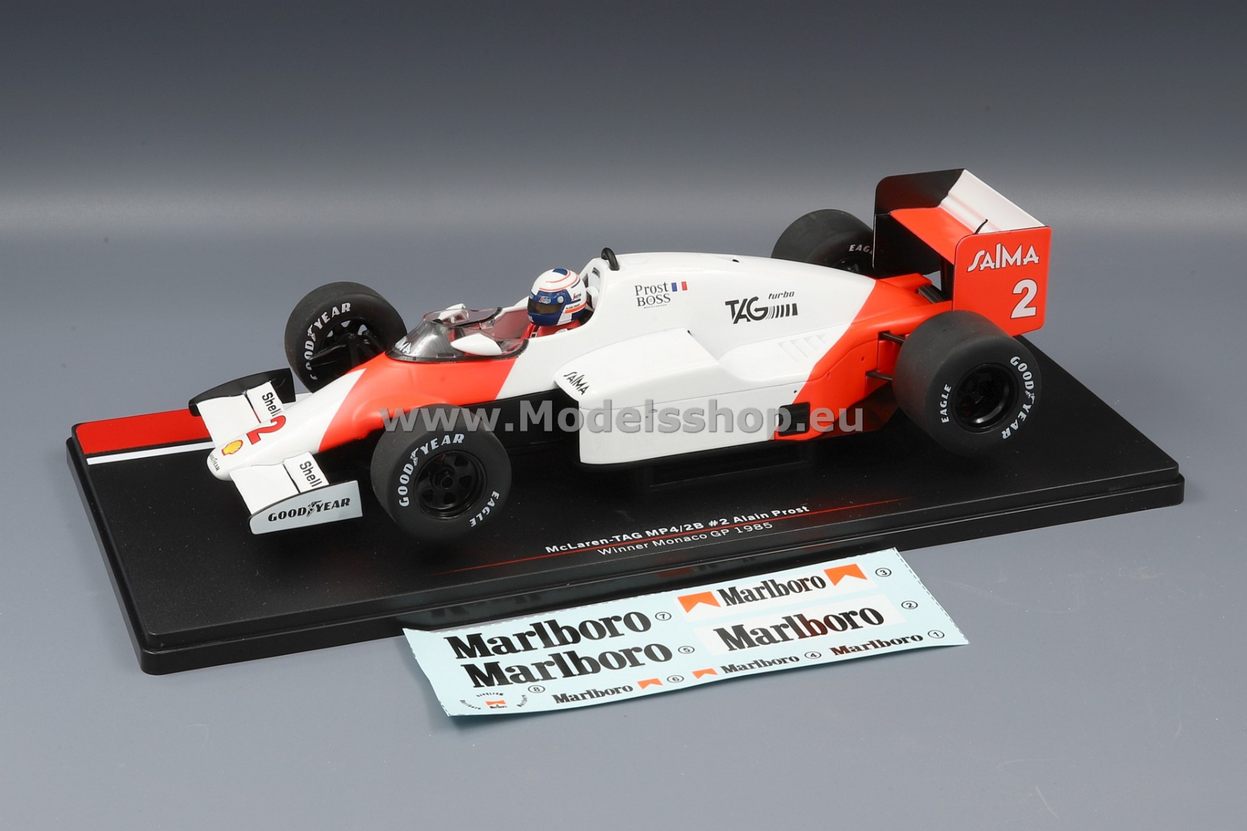 1/18 マクラーレン TAG MP4/2B #1 N.ラウダ マルボロデカール 1/18