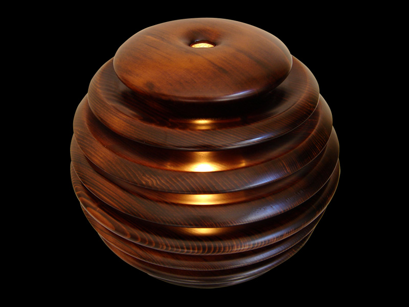 モコロ‐焦茶 MOCORO-DB Mocoro Lamp 【照明作家 谷俊幸】