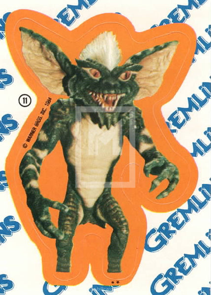 1984 TOPPS Gremlins Movie Sticker Card | Moesbill Trading Cards