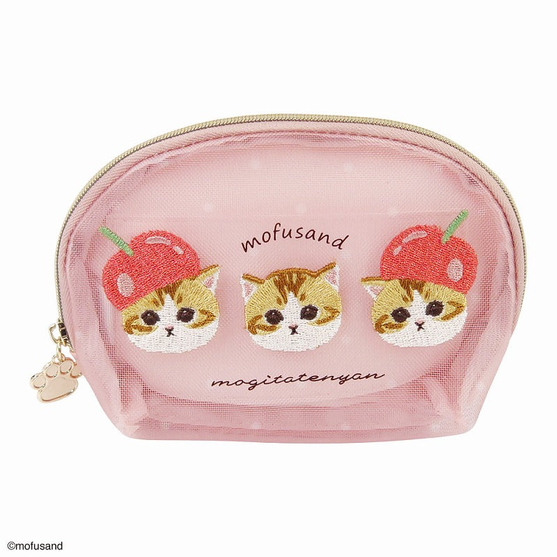 mofusand ティッシュポーチ メッシュ(もぎたてにゃん) | mofusand