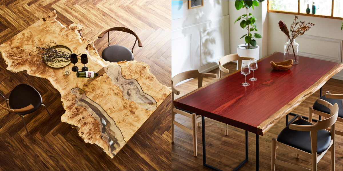 一枚板テーブルを購入する際の注意点は？専門店が教える後悔しないため