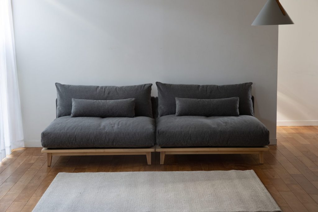 Fumi 幸せになるソファ ワイド+ロング セット 標準生地 | 杢美