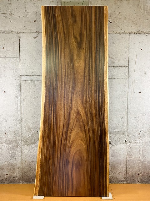 モンキーポッド一枚板 長尺材 273×95〜111cm 【天板のみ】No.600 別途