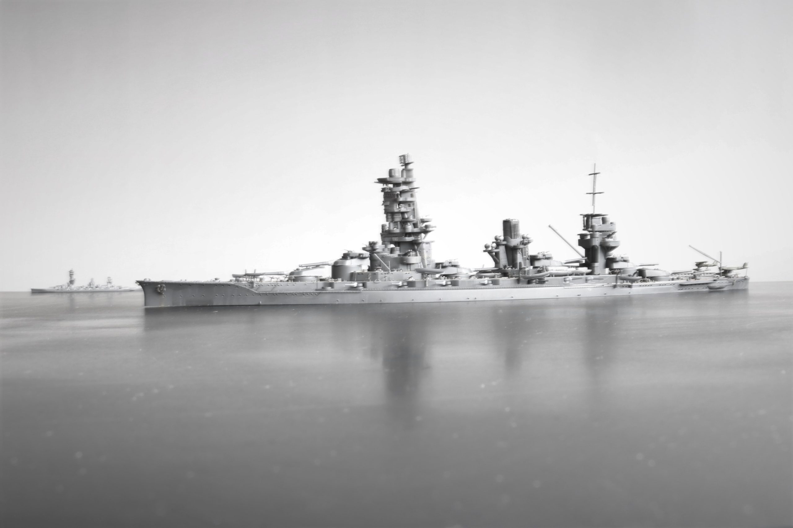 1/700情景写真に使える模型 遠景用の1/3000模型 | 誰でも作れる1/700