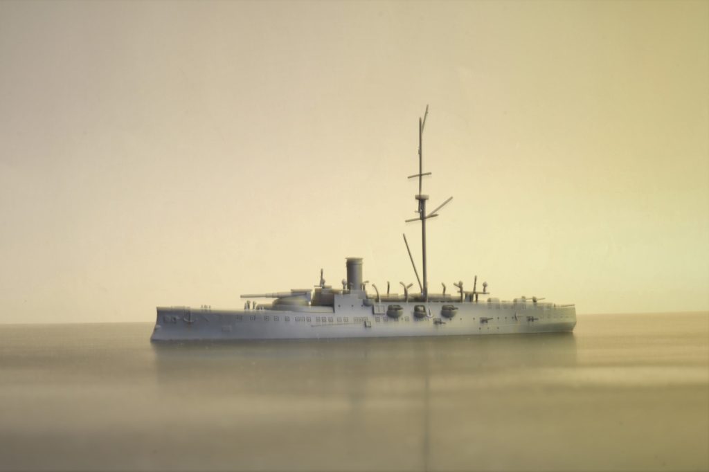 誰でも作れる1/700艦艇模型 防護巡洋艦 厳島 | 誰でも作れる1/700艦艇