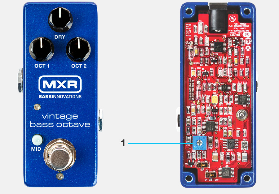 MXR® | VINTAGE BASS OCTAVE | M280 | モリダイラ楽器