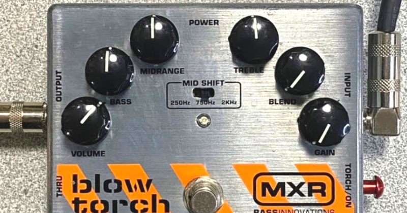 図太いサウンド‼︎】MXR blow torch をベースで試奏＆レビュー