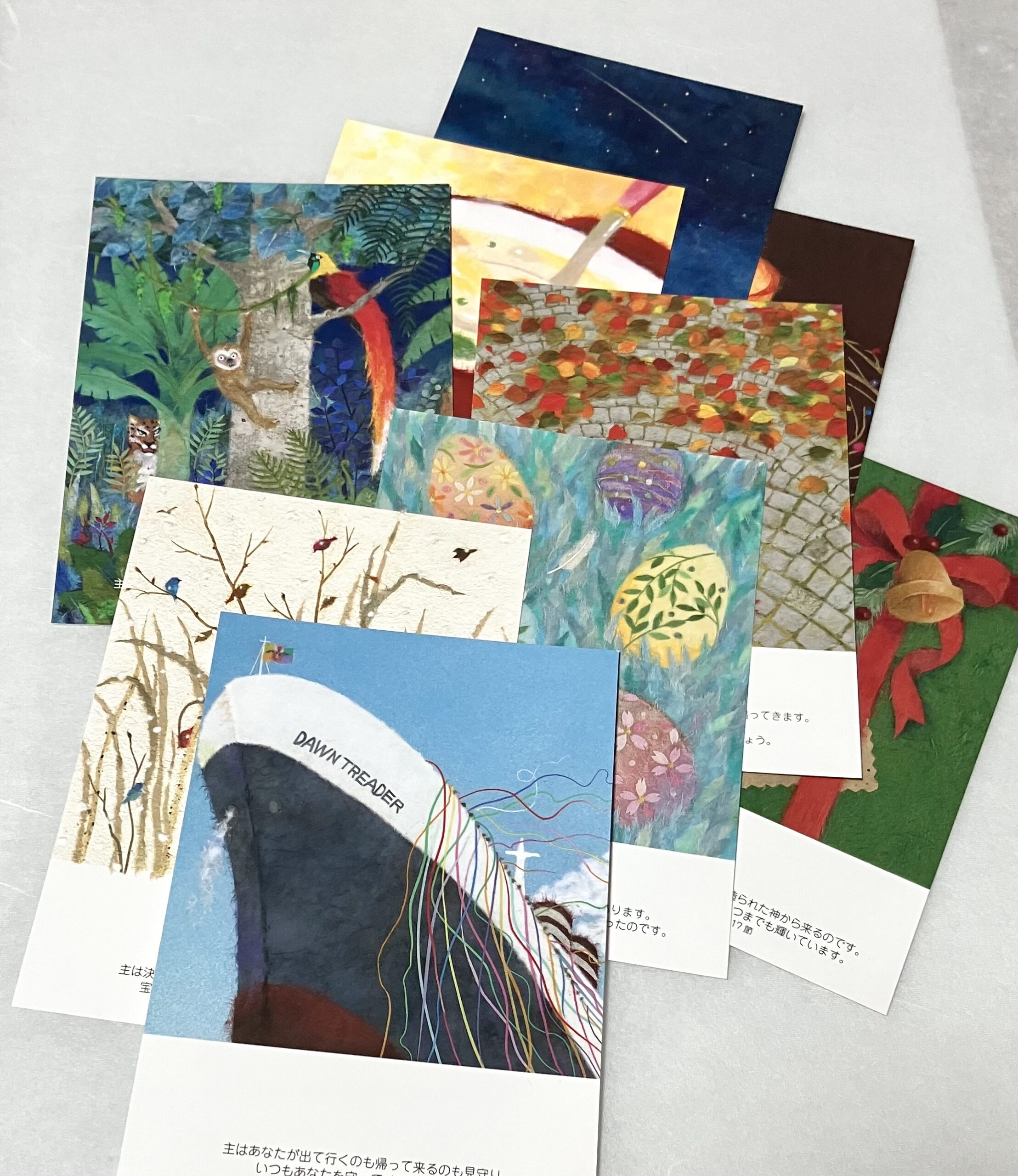 ちぎり絵 グッズショップ | 森住ゆき ちぎり絵工房