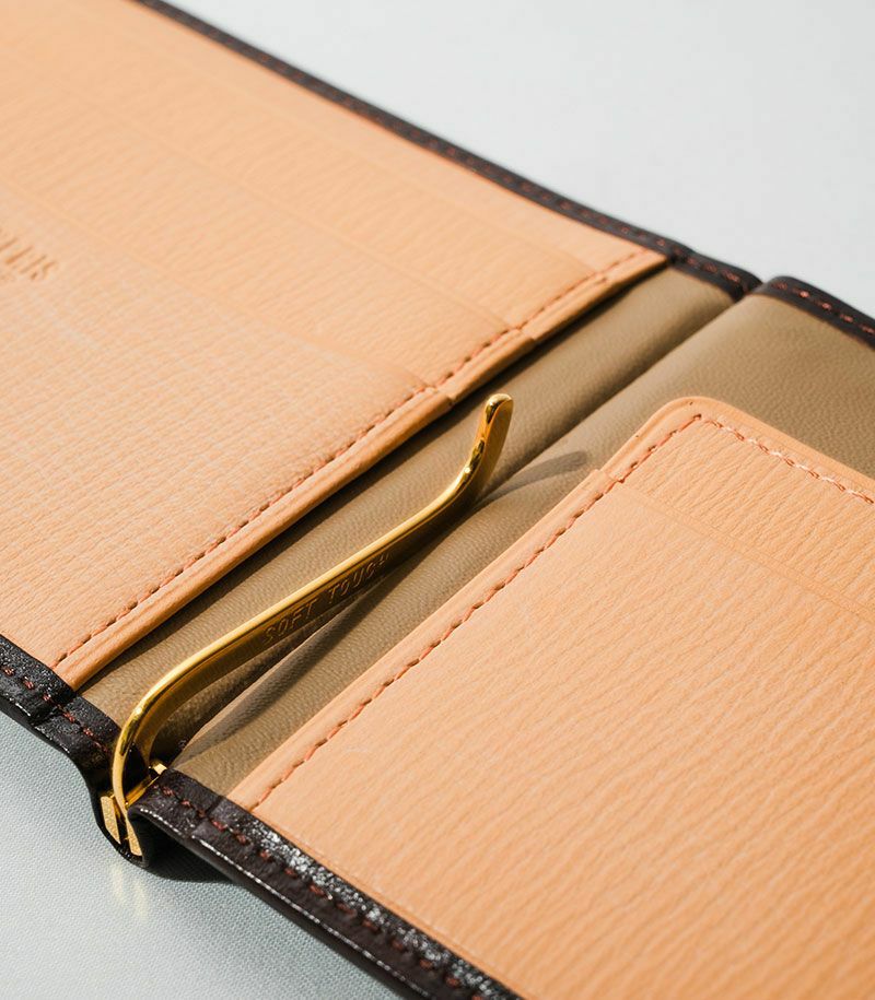 札ばさみ(札バサミ)/マネークリップ｜シラサギレザー |革製品CYPRIS