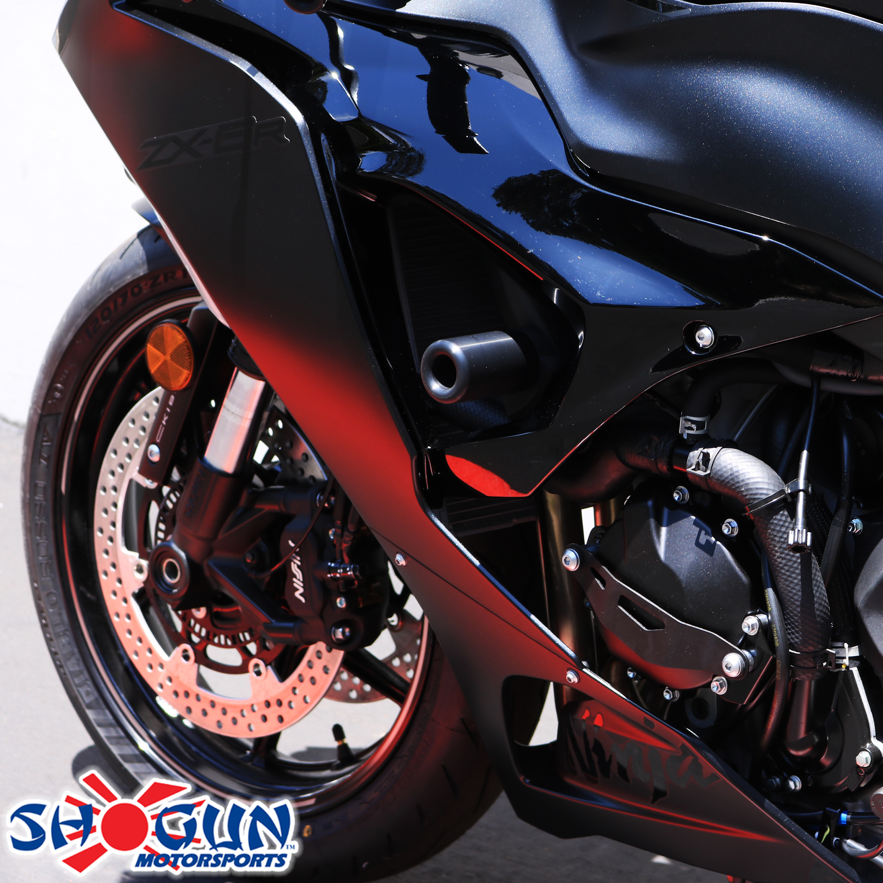 ZX-6R ZX6R 24-25 NO CUT Black Frame Sliders – Moto911.com