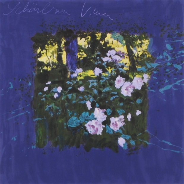 ホアキン・トレンツ・リャドがシルクスクリーンの版画で制作した花の