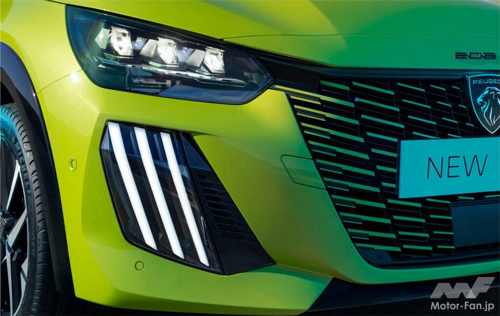 フェイスリフトを受けたプジョー208が上陸！ より洗練されたルックスに