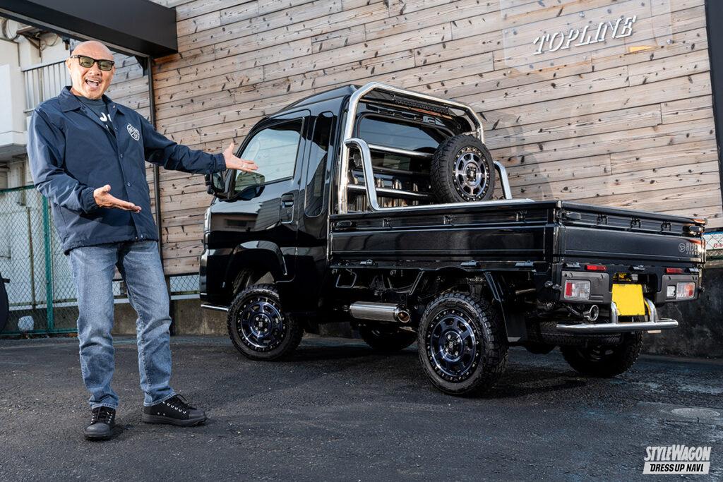 アメ車好きイクラ氏のハイゼットジャンボにも！ ゾッコンオフ系